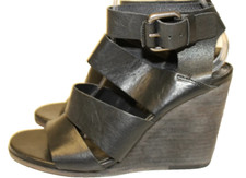 OXS Sandali Zeppe Pelle US