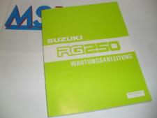 Suzuki RG 250 Manuale Officina