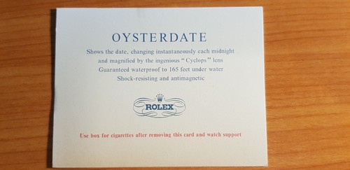 Rolex oysterdate vintage - rolex,