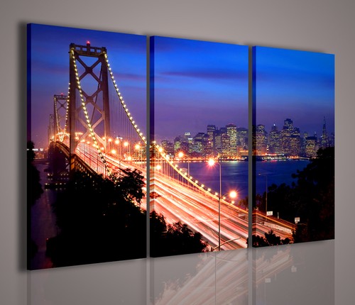 Quadro moderno new york bridge - york,