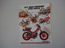 advertising Pubblicità 1983 MOTRON SV3 R/R 102/RCV/SA/RA PLX/RA G1