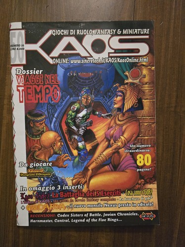 Kaos rivista giochi di - rivista,