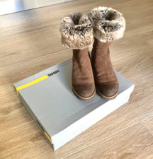 Stivaletti Scarponcini MANAS cuoio / pelliccia N.38