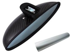 Per Molti Veicoli Premium Specchio Innenspiegel Design Pellicola Set IN Argento