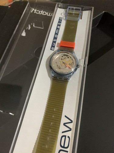 Swatch automatico 1991 blue - swatch,