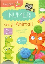I NUMERI - CON GLI ANIMALI - LIBRI DIDATTICI - GRILLO PARLANTE EDITORE - BIMBI