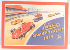 SCHUCO 1075 Gran Prix Racer n°3 modello auto rosso in latta kit di montaggio