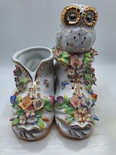 Gufo in ceramica nelle scarpe