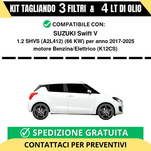 Tagliando per suzuki swift - tagliando,