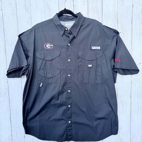 Camicia georgia bulldogs uomo - georgia,