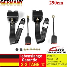 2 x 3 punti 290 cm cintura automatica cintura di sicurezza universale cintura pelvica linguetta