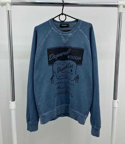 Felpa uomo dsquared2 rough - uomo,