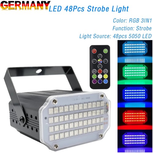 Mini stroboskop disco licht - mini,