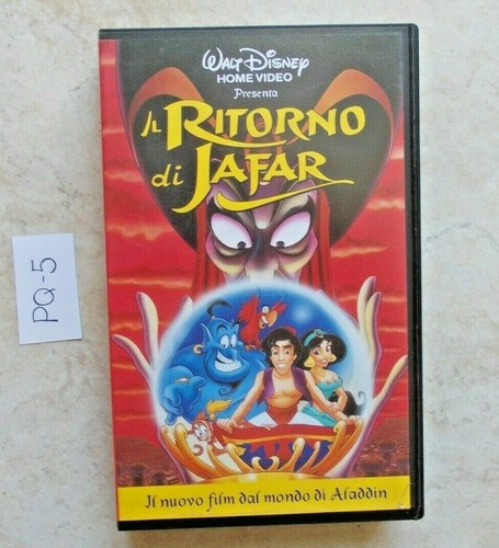 Vhs ritorno jafar walt - ritorno,
