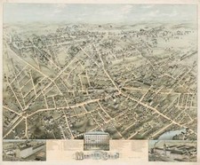 Poster - Meriden CT Mappa