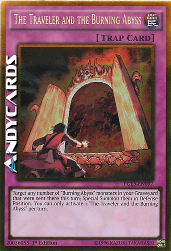 The traveler and - traveler, burning