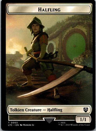 Halfling gettone doppio - halfling,