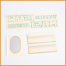 NOS SET DECALCOMANIE SPECIALI ORIGINALI MASI VINTAGE ANNI 50 60 BICI DA...