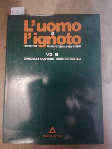Uomo ignoto enciclopedia - l'uomo, e