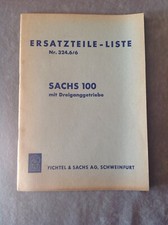 Lista ricambi originale Sachs