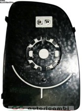 PIASTRA SPECCHIO PER PEUGEOT BOXER 06> TERMICA SUPERIORE DESTRA