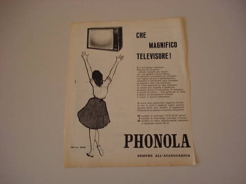 Advertising pubblicità 1960 - advertising,