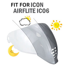 Visiera fotocromatica adatta per lenti scudo casco moto ICON Airflite IC06