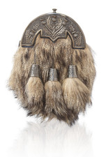 Beige Coniglio Pelliccia Abito