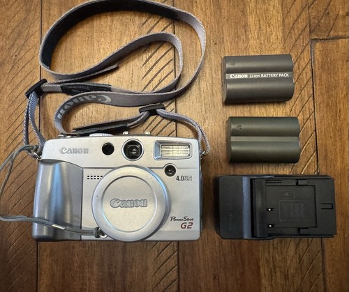 Canon powershot argento - g2,