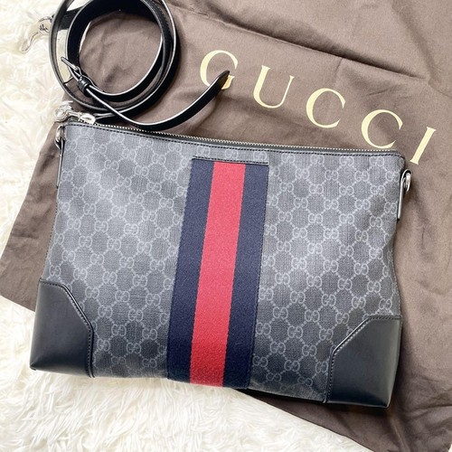 Borsa tracolla gucci gg - a,