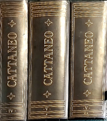 Cattaneo carlo tutte le - -,