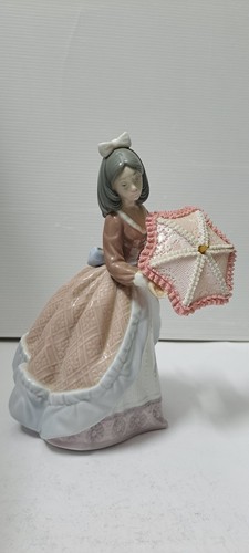 Lladro scultura donna ombrello - scultura,