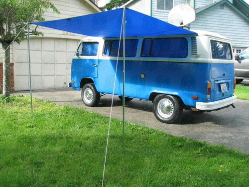 Tettoia prendisole blu 260 - , cm