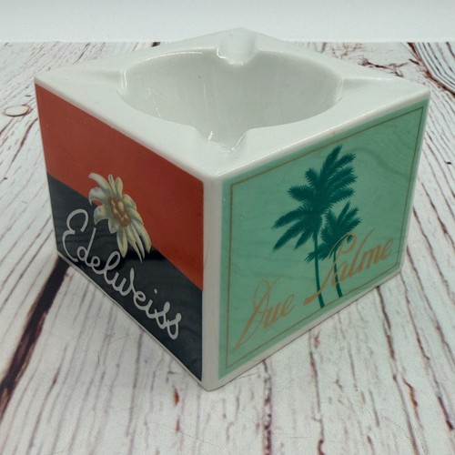 Posacenere cubo porcellana - posacenere,