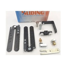 KIT SLIDING mod.ASPIDE PER PORTE SIMMETRICHE A LIBRO A FILO