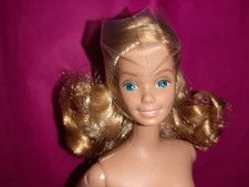 BARBIE GOLDEN DREAM MATTEL 1980 MADE PHILIPPINES NUOVA NUDA NO GIOIELLI RARA