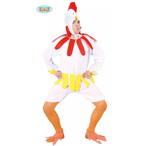 Pollo gallina costume - costume, gallo