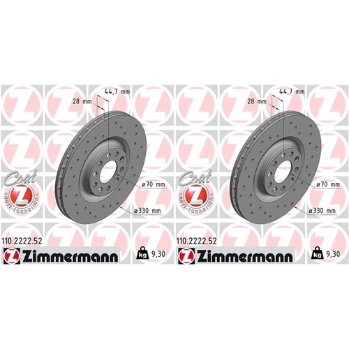 Dischi freno zimmermann - dischi,