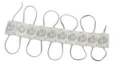 Modulo led 12v 10 led smd per illuminare insegne tabelle 6500k 3000k