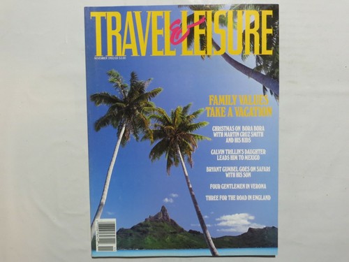 Travel leisure november 1992 - &,