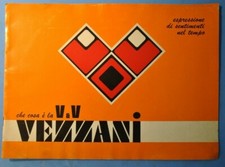 DEPLIANT PUBBLICITARIO - V&V VEZZANI REGGIO EMILIA - OGGETTI RELIGIOSI 1970ca