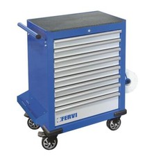 CASSETTIERA PORTA ATTREZZI UTENSILI 8 CASSETTI OFFICINA GARAGE FERVI C960/F8