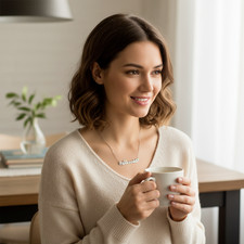 COLLANA CON NOME IN ACCIAIO