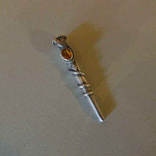 Bocchino antico argento con - bocchino,
