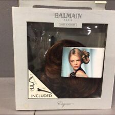 BALMAIN?EXTENSION CAPELLI CHIGNON CASTANO??☃️☃️