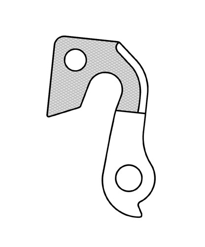 Gancio deragliatore mech - gancio,