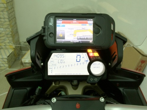 Supporto navigatore gps