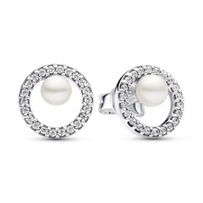 PANDORA Orecchini Con Perla