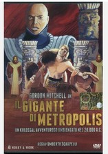 dvd IL GIGANTE DI METROPOLIS umberto scarpelli gordon mitchell