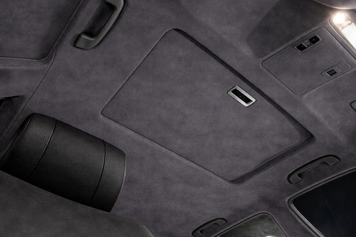 Graphite suede tessuto cielo - graphite,